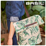 Reflektierende Tasche Basil ever-green 14-19L