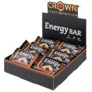 Lot von 12 Ernährungsriegeln Crown Sport Nutrition Energy - chocolat salé - 60 g