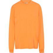 T-Shirt mit langen Ärmeln Colorful Standard Organic oversized sunny orange