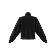 Sweatshirt Frau adidas Originals Adicolor 3D Trefoil Fleece Half-Zip
