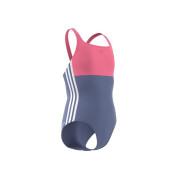 Badeanzug für Mädchen adidas Colorblock 3-Stripes
