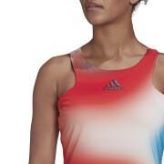 Damen-Top adidas Tennis Y-Tank Primeblue Heat.Rdy