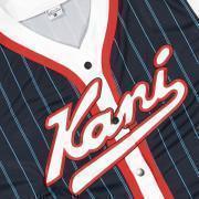 T-shirt Karl Kani Varsity Block Pinstripe Baseball