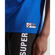 Chenille-T-Shirt aus Samt Superdry Sportstyle