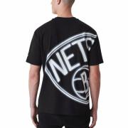 Oversize-T-Shirt brookyln Nets NBA BP Neon