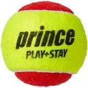 Beutel mit 12 Tennisbällen Prince Play & Stay – stage 3 (felt)