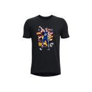 Jungen-T-Shirt Under Armour Curry Multi Animated