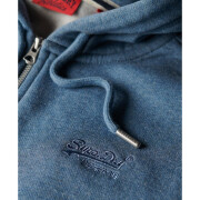 Kapuzen-Sweatshirt mit Reißverschluss und Logo Superdry Essential