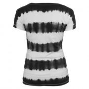Woman's Urban Classic dip Streifen-T-Shirt